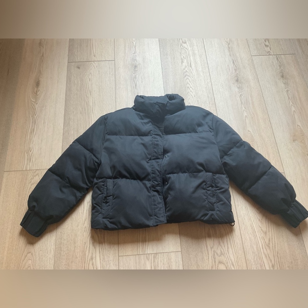 LOVE BONITO Black Puffer Jacket